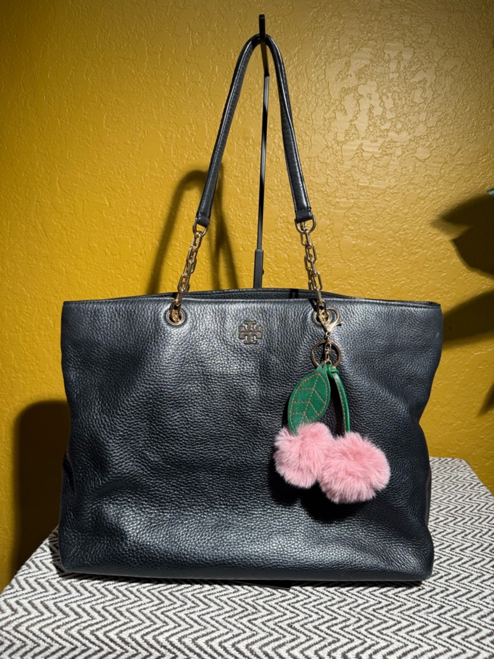 Plush Cherry Pom-Pom Bag Charm - Choice of One - Picture 8 of 9